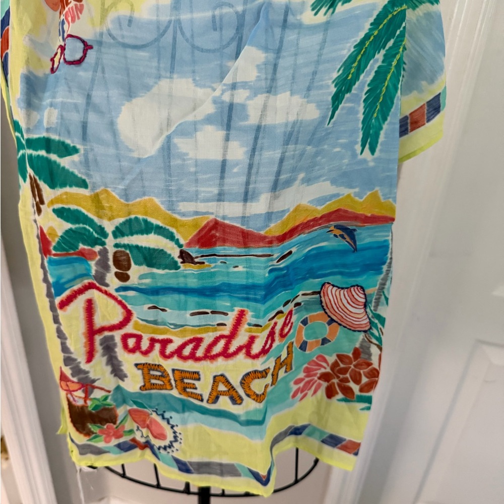 Paradise Beach Tropical scarf
